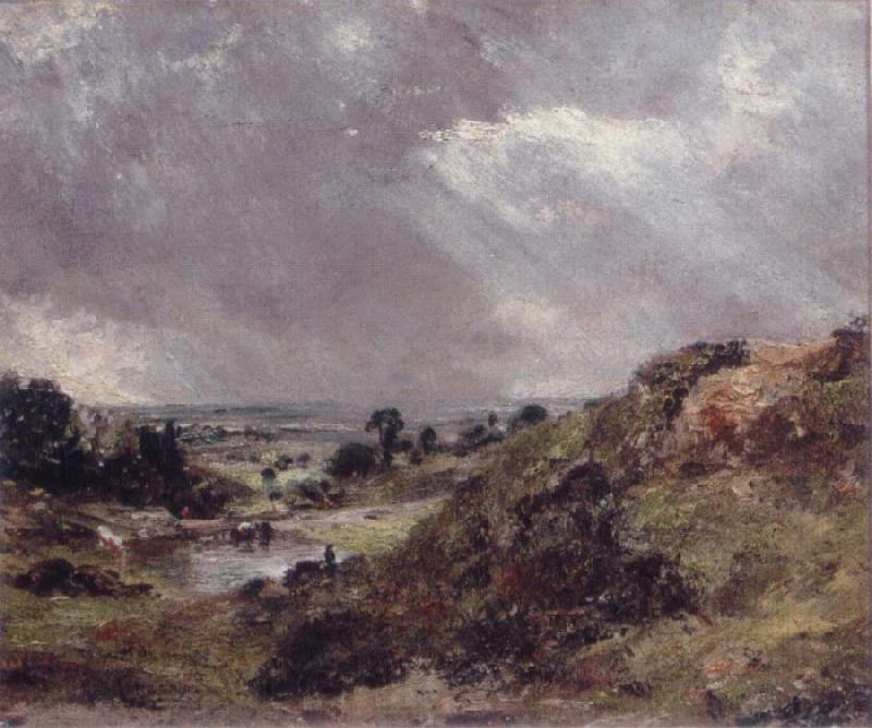 John Constable Branch Hill Pond Norge oil painting art